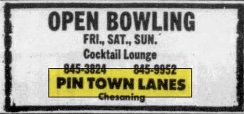 May 24 1973 ad Town Theatre, Chesaning